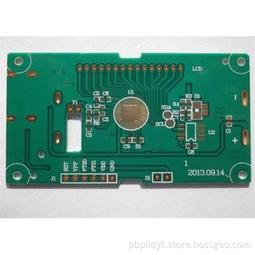 ENIG FR4 Custom PCB Boards Double Layer Green Solder Mask